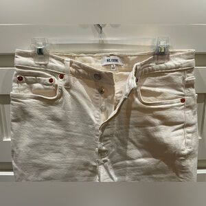 Re/Done Off-White jeans